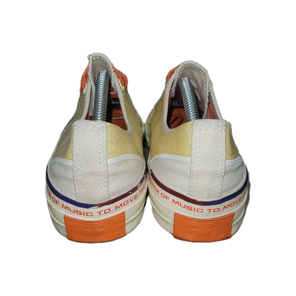 Converse x Pigalle Chuck Taylor All-Star 70s OX White/Lime Green/Cream Men's 9.5 - Picture 7 of 13